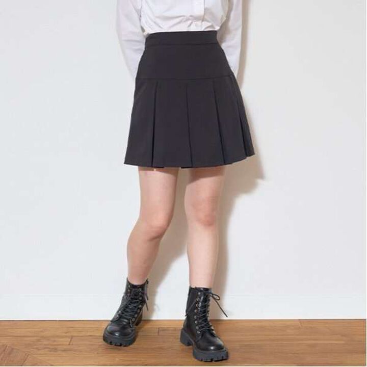 Graduation Attire Box Pleated Skirt-Pants,Light gray, medium image number 15