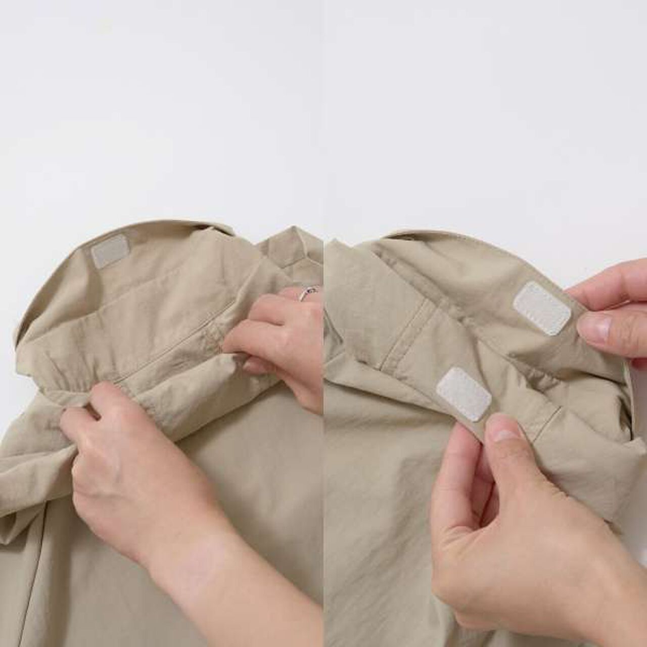 [Water-Repellent] Mountain Parka with Storage Bag,Black, large image number 15