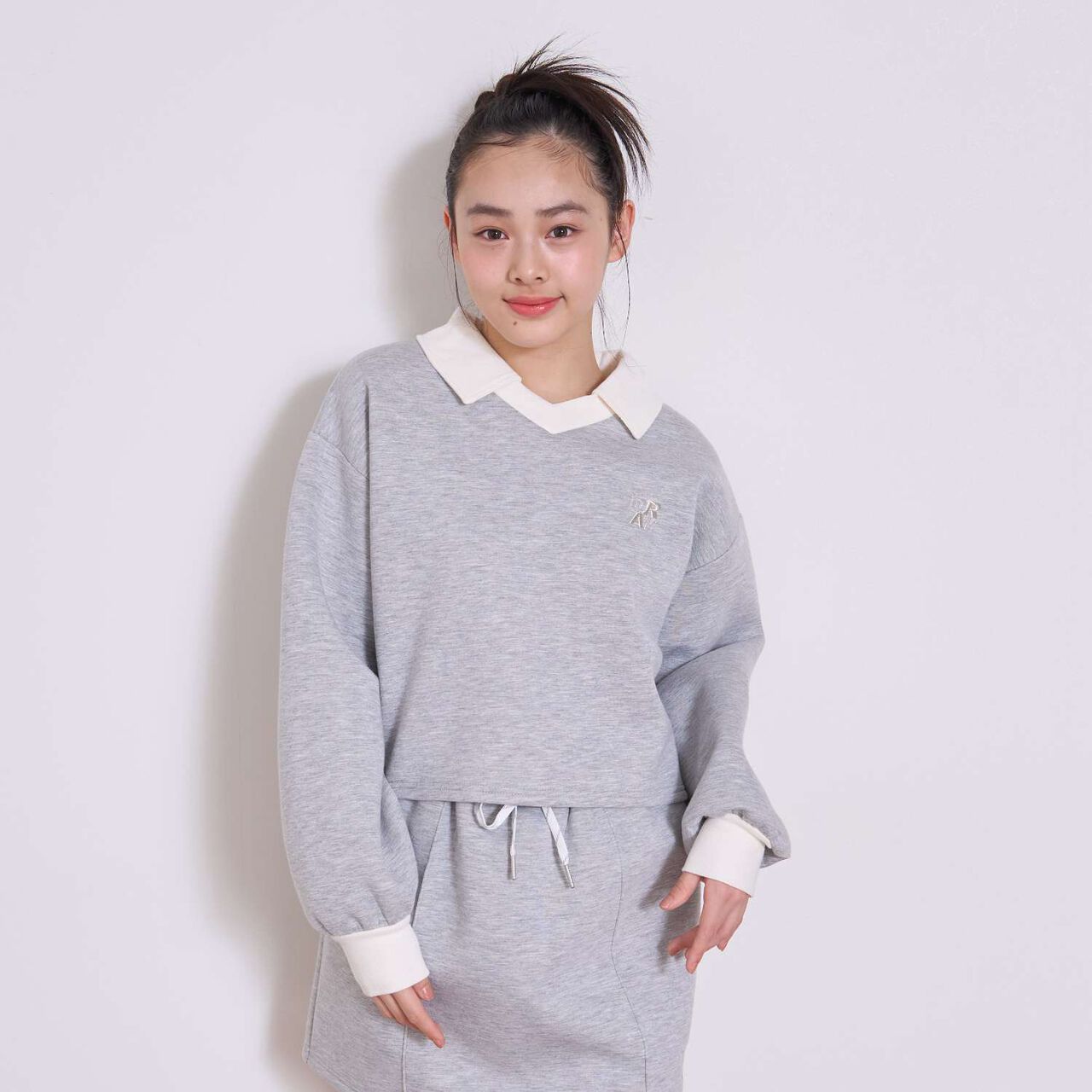 [Fuwakaru/Set Available] Cardboard Pullover,Ivory, large image number 5