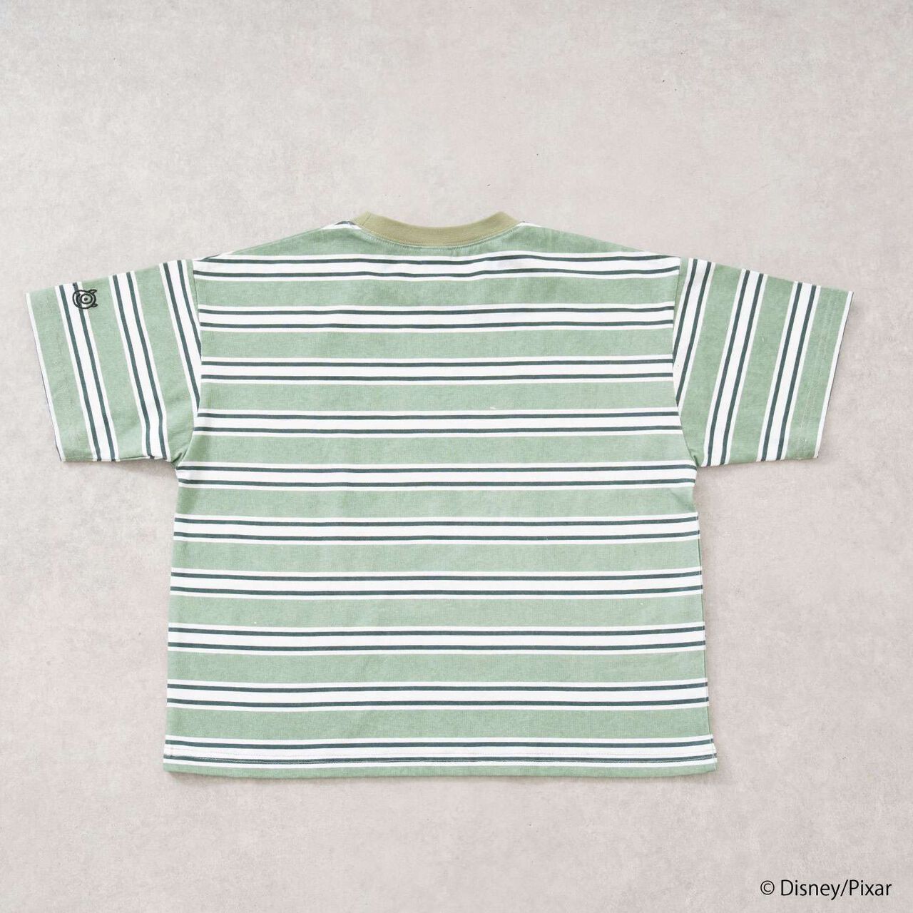 [Monsters, Inc.] Multi Stripe Big Half T-Shirt,Navy, large image number 11