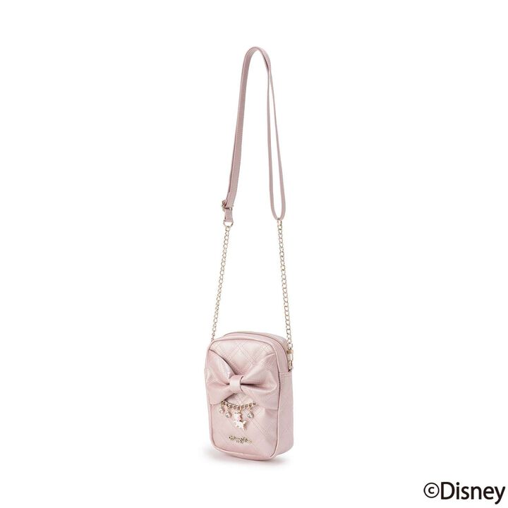 [Disney Marie] Ribbon Mini Shoulder Bag,Pink, medium image number 6