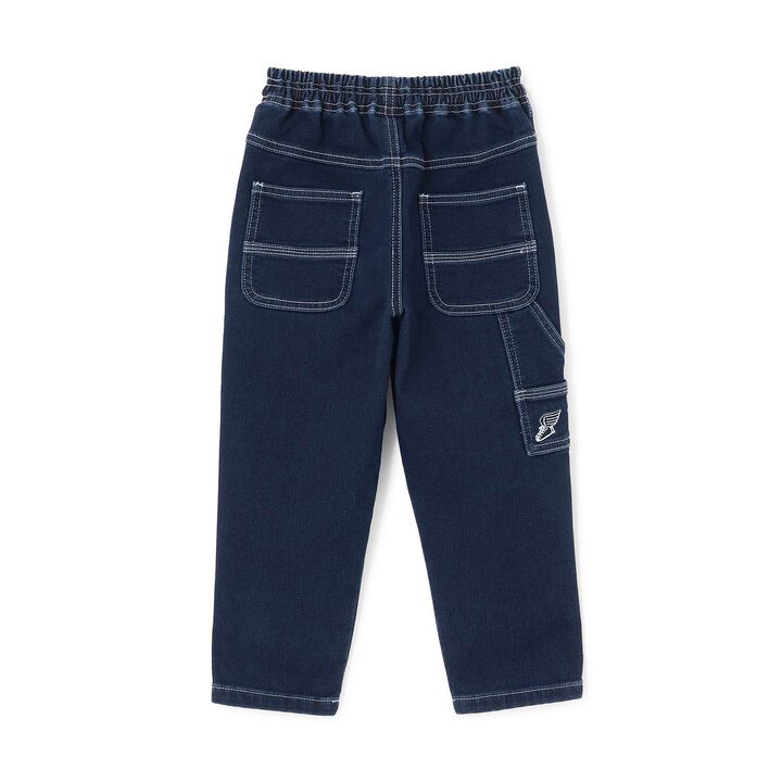 Stretch Denim Painter Pants,Navy, medium image number 1