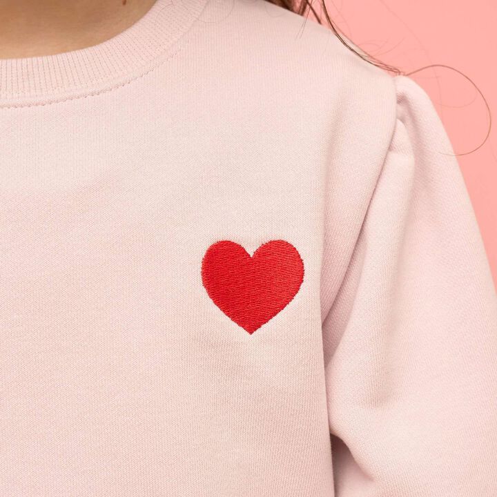 Quick-Dry Fleece Sweatshirt with Single-Point Embroidery,Smoke white, medium image number 17