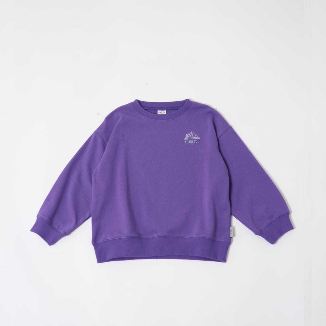 [Matching with Dad Outfit] [365D.] Sweatshirt City Icon Embroidered Wide Pullover,Yellow, large image number 22