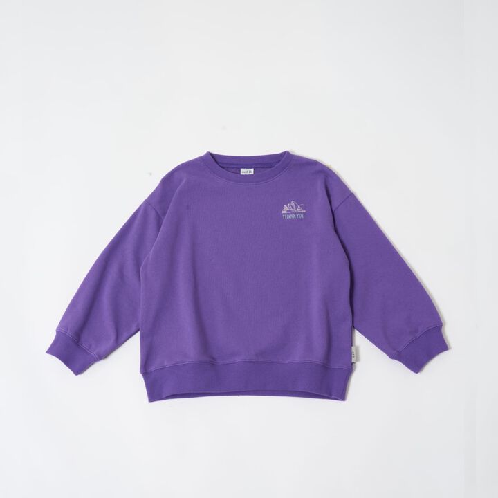 [Matching with Dad Outfit] [365D.] Sweatshirt City Icon Embroidered Wide Pullover,Yellow, medium image number 22