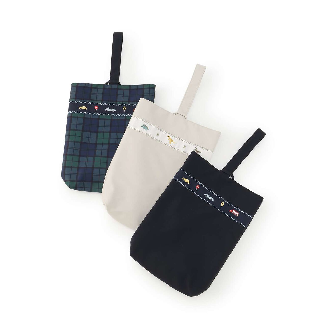 [Preschool & School Goods] Boys' Embroidered Shoe Bag,Navy, large image number 6