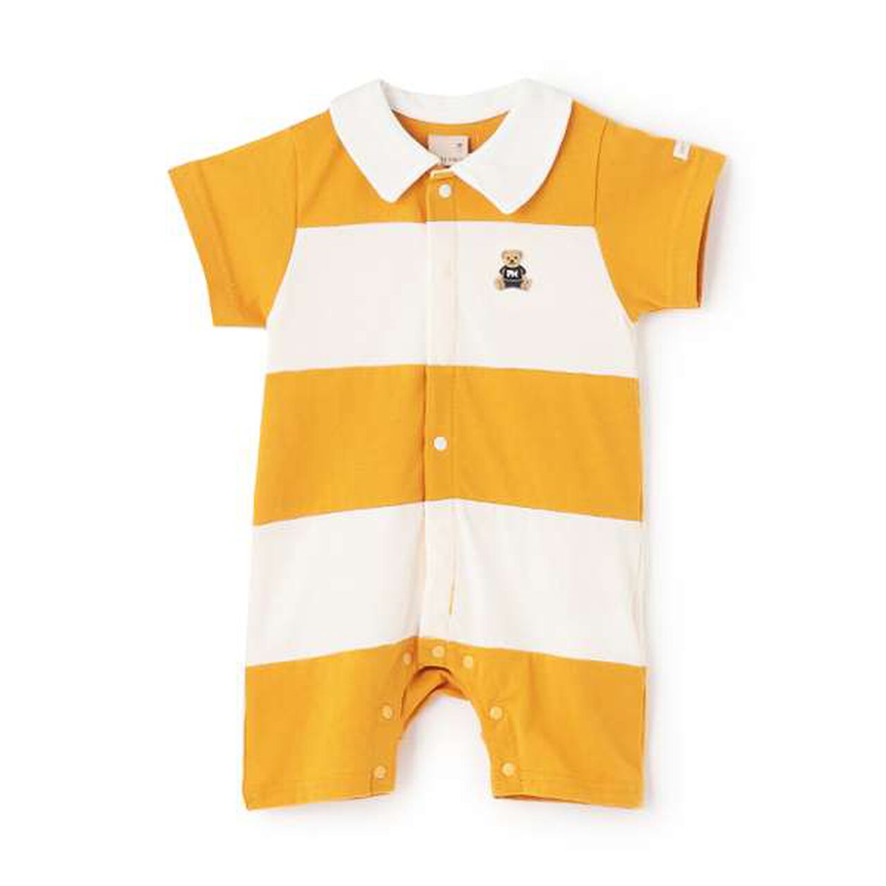 Color Block Rugby Coverall,Yellow, large image number 0