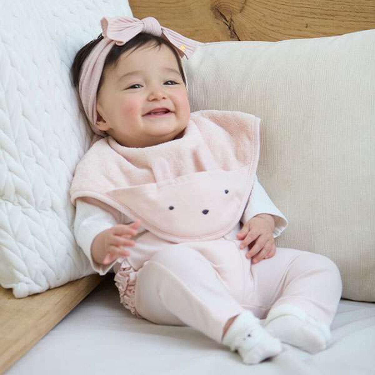 Ribbon Hairband,Light pink, large image number 2