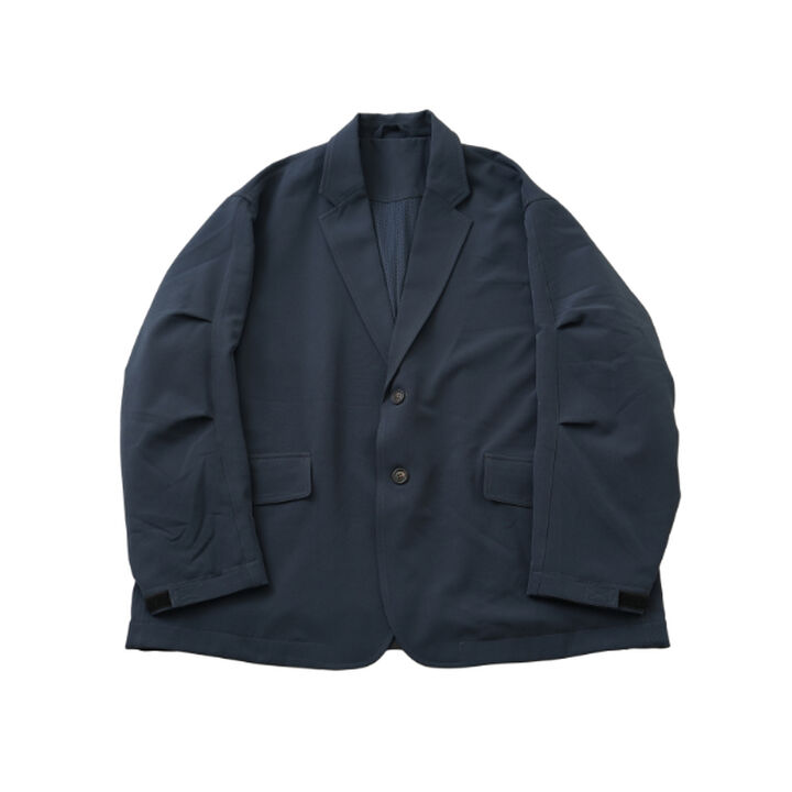 [Set Up Compatible] Utility Tailored Jacket,Navy, medium image number 8