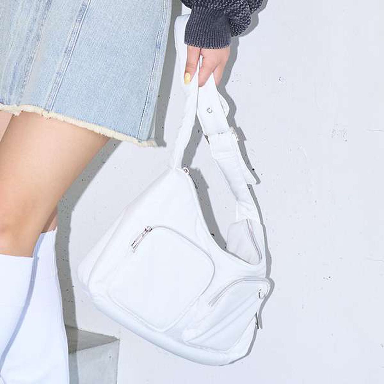 [LTXC] Buckle Moon Shoulder,Silver, large image number 14