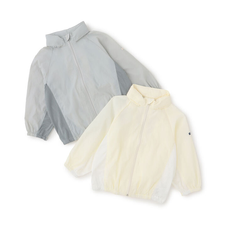 Packable Washer Finish Windbreaker,Ivory, medium image number 15