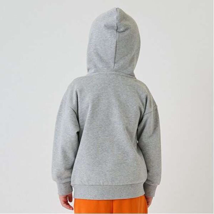 Anti-Stain Finish Silicone Patch Zip-Up Parka,Black, medium image number 9