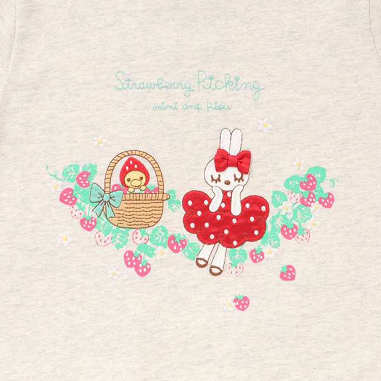 Strawberry Mimi Long-Sleeve T-Shirt,Pink, large image number 5