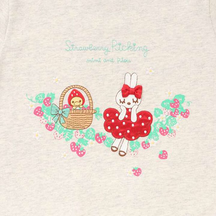 Strawberry Mimi Long-Sleeve T-Shirt,Pink, medium image number 5