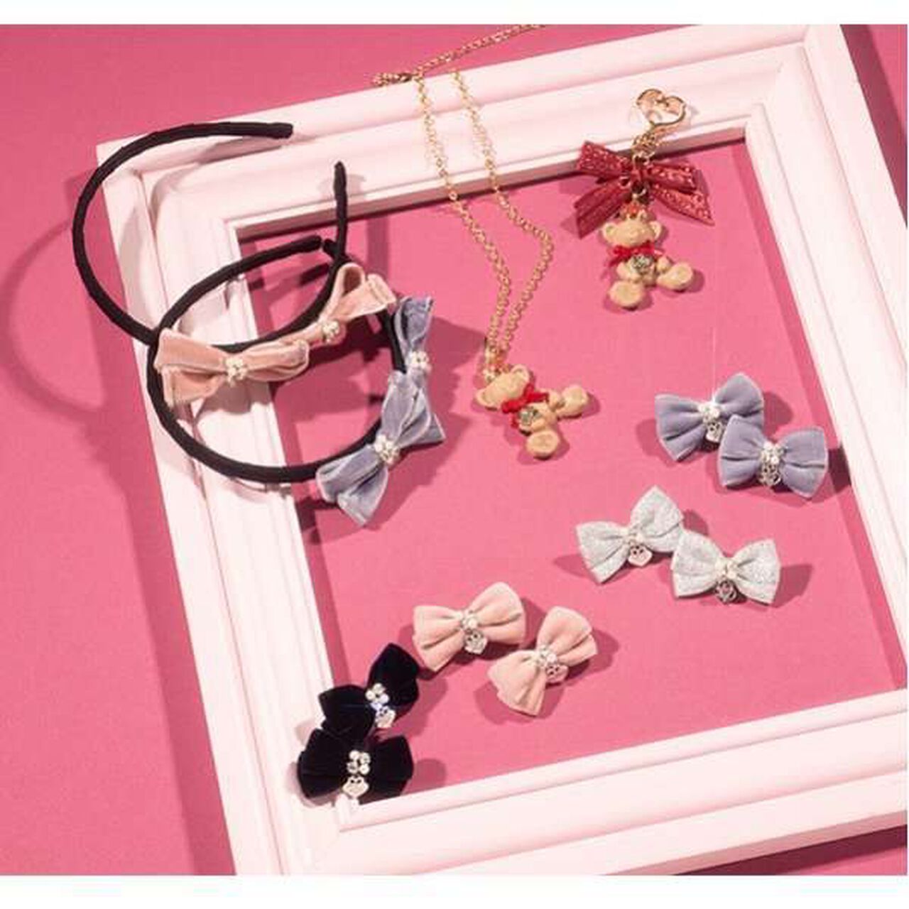 Bear Chocolate Key Charm,Light beige, large image number 6