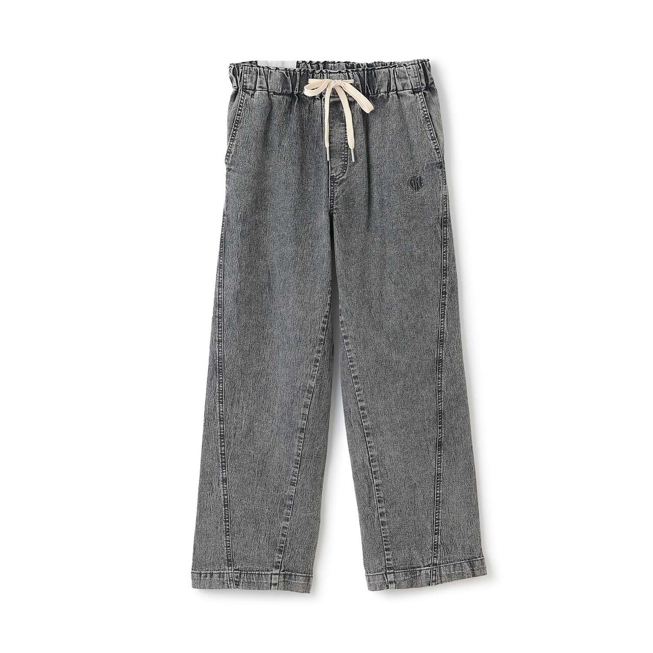 [ME DENIM] Stretch Quick-Dry Easy Pull-On Pants,Gray, large image number 27