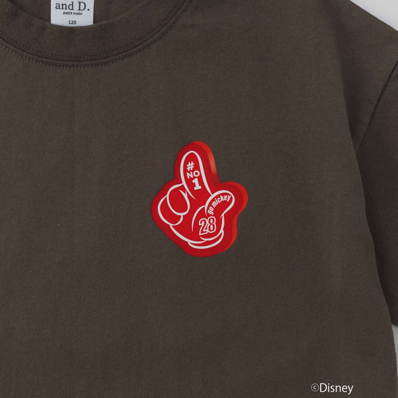 [Parent-Child Matching] [Disney] Soccer Short-Sleeve T-Shirt,White, large image number 26