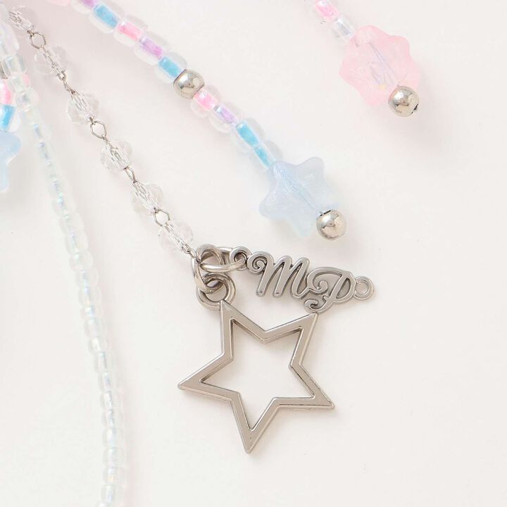 Glow-in-the-Dark Bead Ribbon Charm,Multi color, medium image number 5
