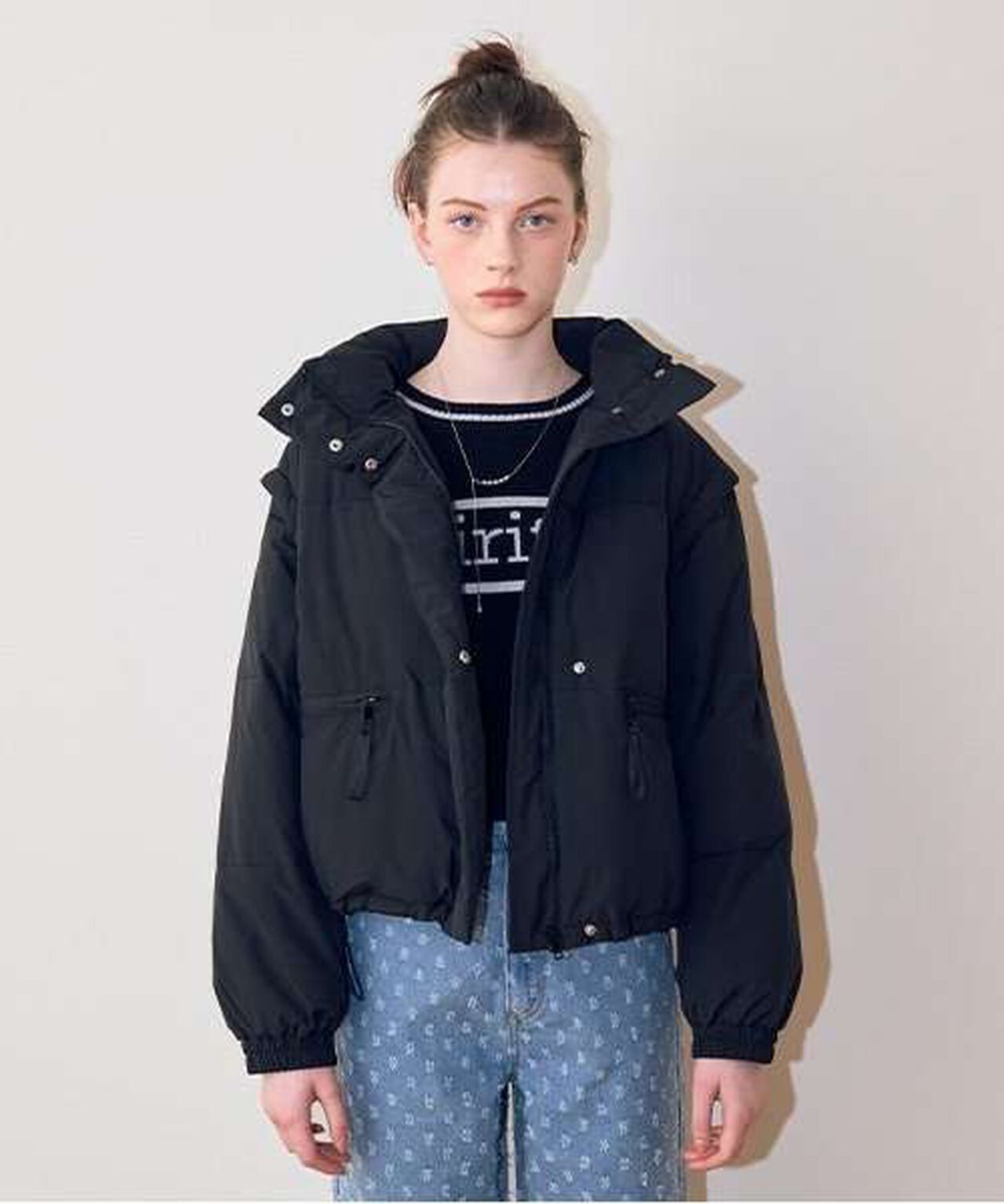 2WAY Jacket,Off white, large image number 16