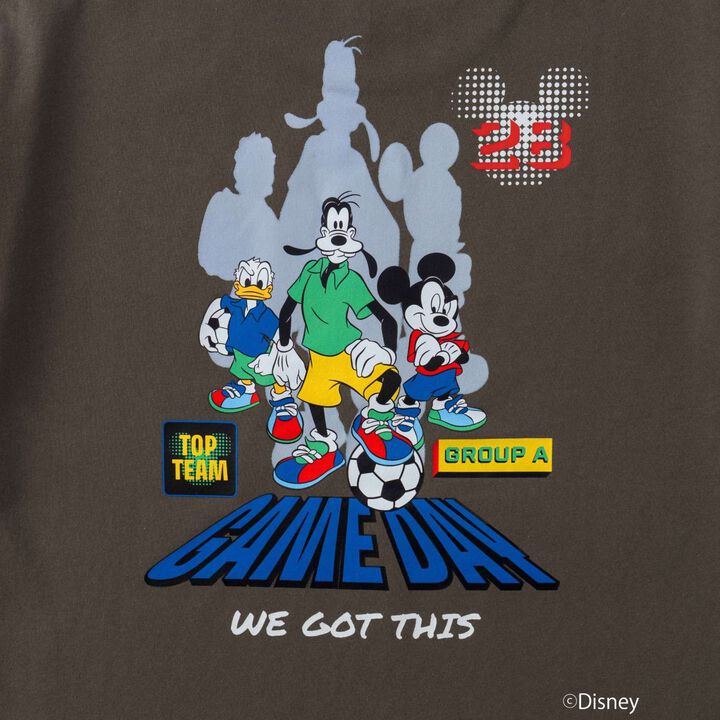 [Parent-Child Matching] [Disney] Soccer Short-Sleeve T-Shirt,White, medium image number 25