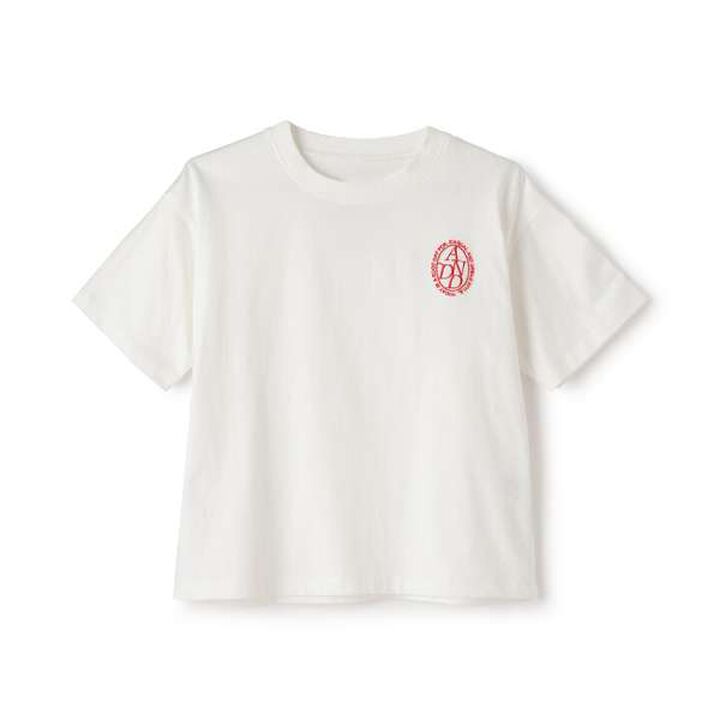 [100% Cotton 365D.] Wide T-Shirt with Embroidery,White, medium image number 16