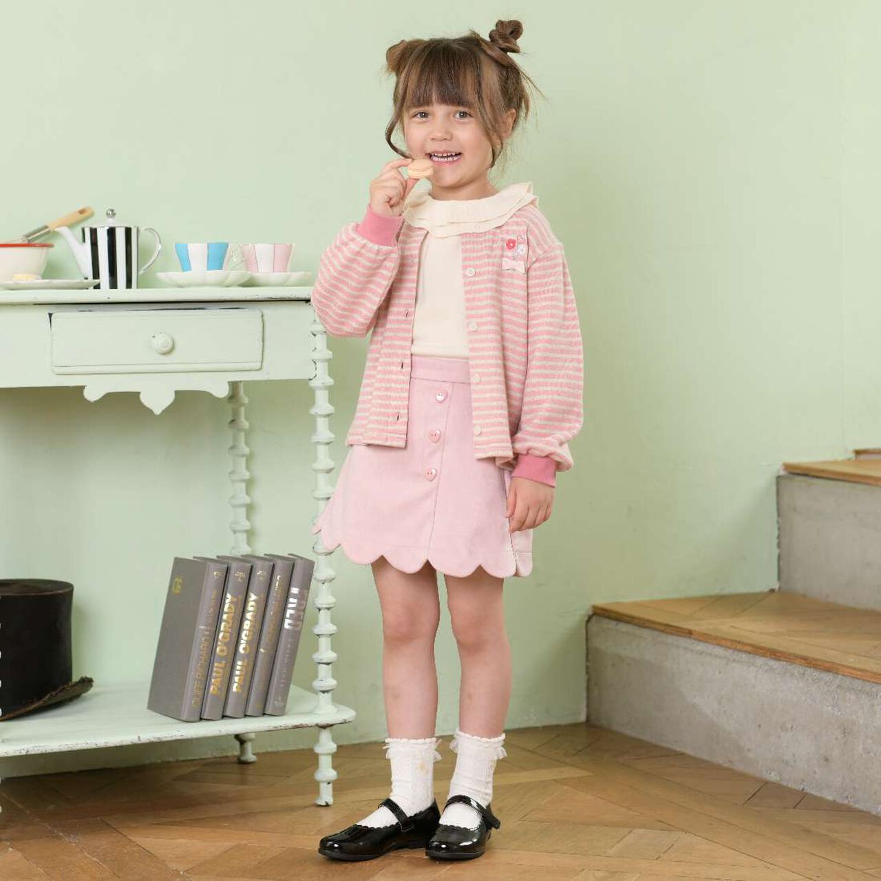 KP Frill Collar Sweater (0 to 0),Off white, large image number 10