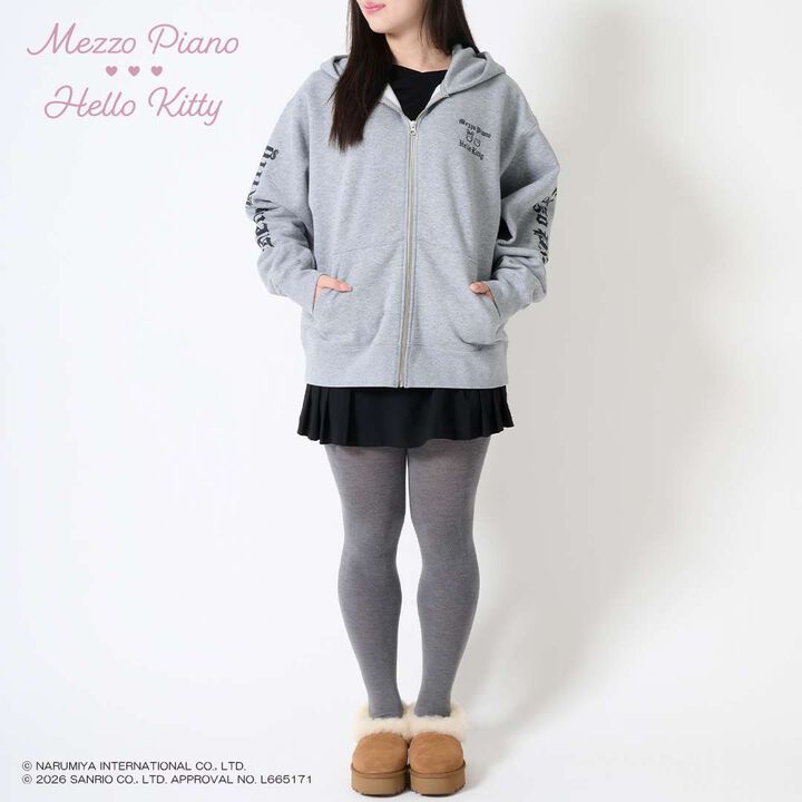 Hello Kitty x Berie-chan Zip Parka,Black, medium image number 18