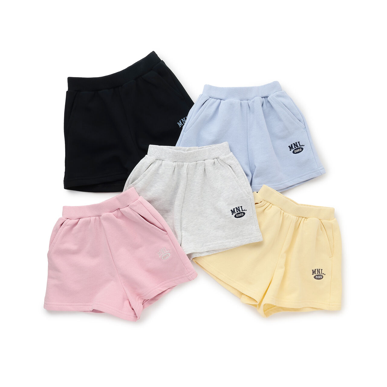 [DailyME] 100% Cotton Sweat Shorts,Pink, large image number 25