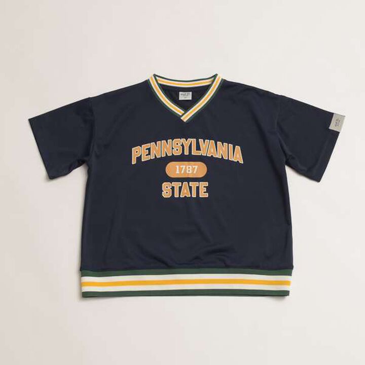 Uniform-Style Short-Sleeve Pullover,Beige, medium image number 12