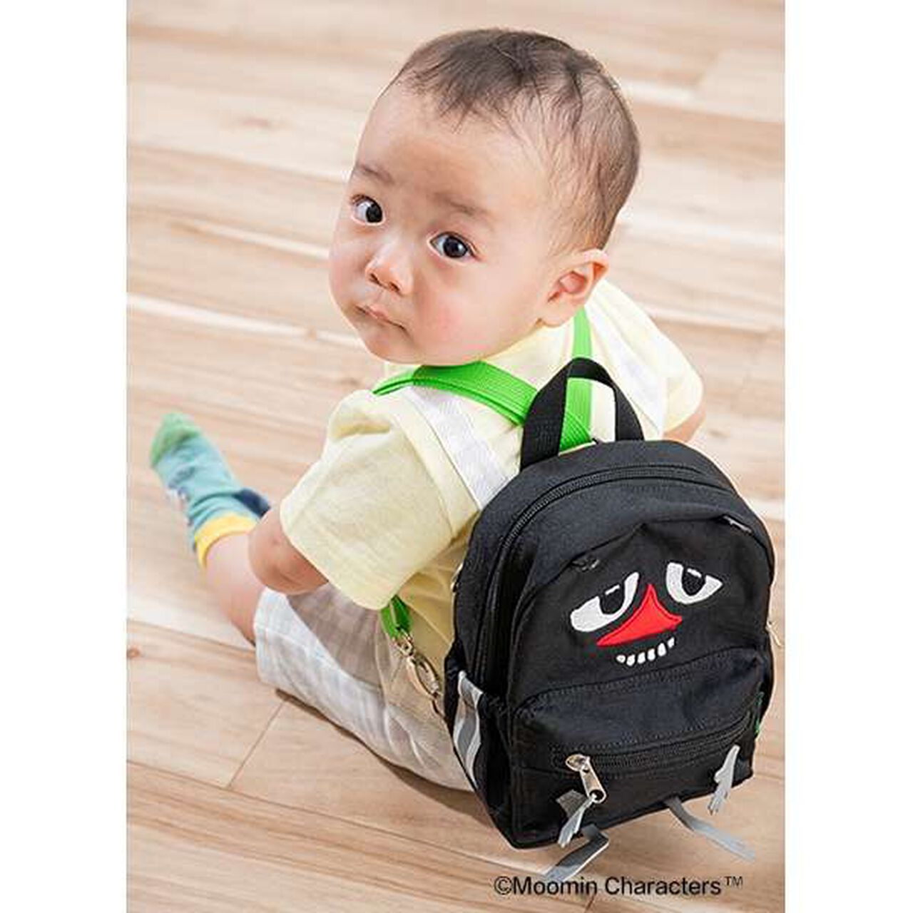 [MOOMIN] Stinky Backpack Pouch,Black, large image number 10