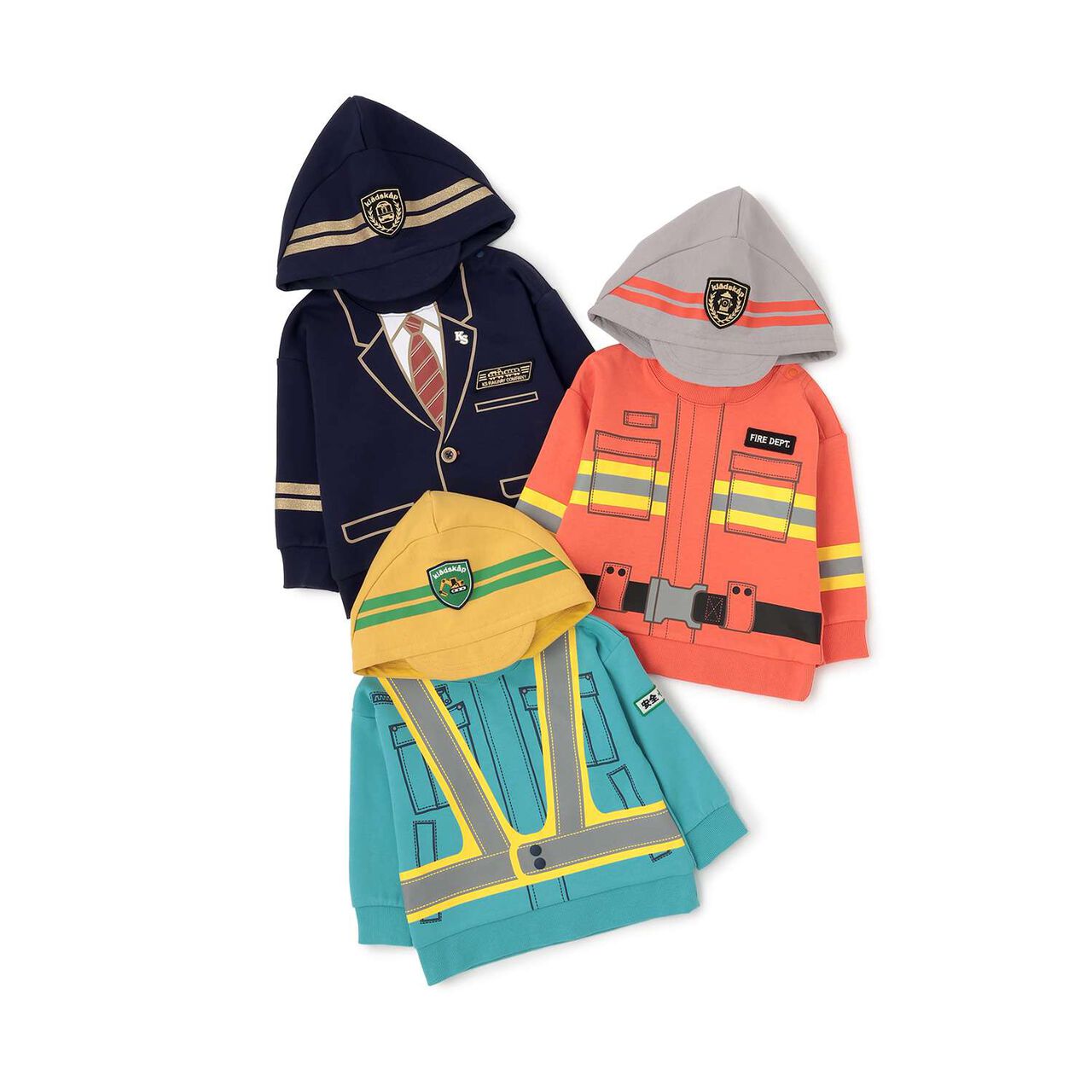Work Vehicle Role-Play Parka,Light blue, large image number 10