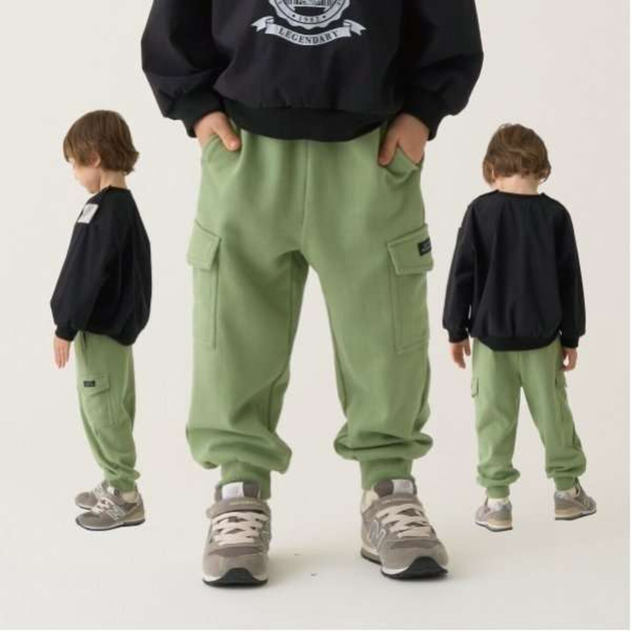 Cargo Sweatpants - Mix & Match,Blue gray, large image number 22