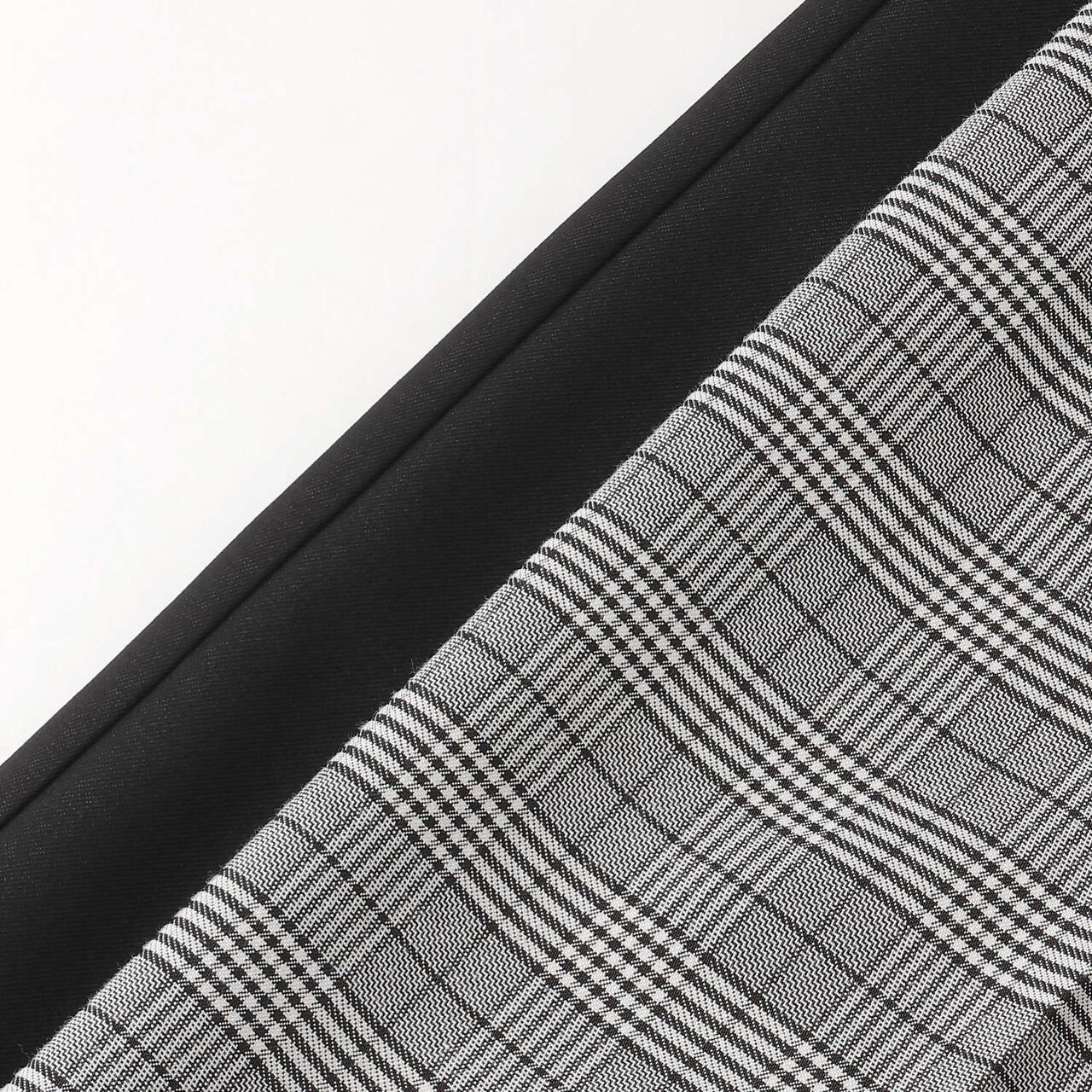 [Graduation Attire] Tuck Wide Pants,Black, large image number 10