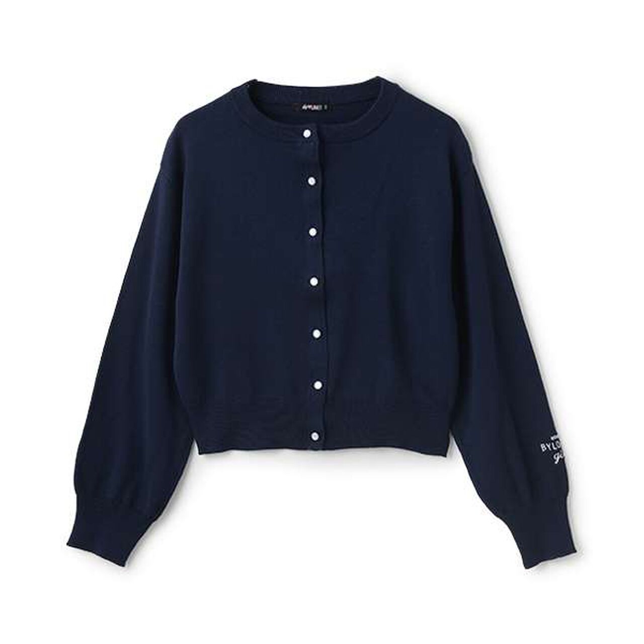 High Gauge Cardigan,Charcoal gray, large image number 8