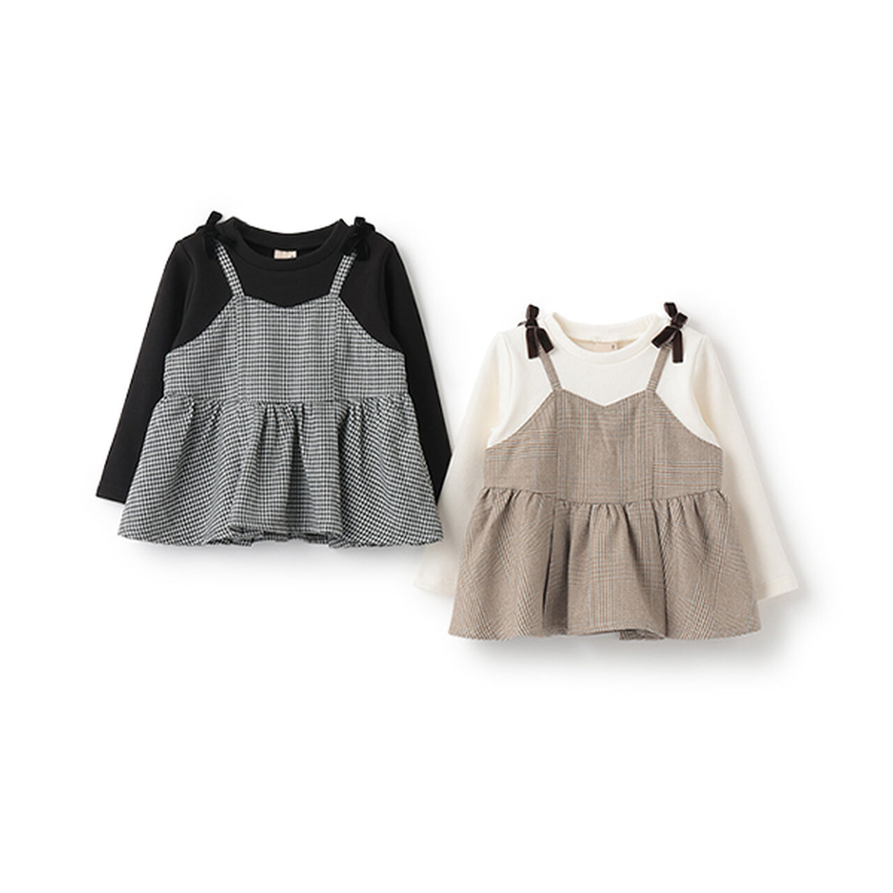 [Link] Check Docking Long Sleeve T (Kids Size),Black, large image number 8