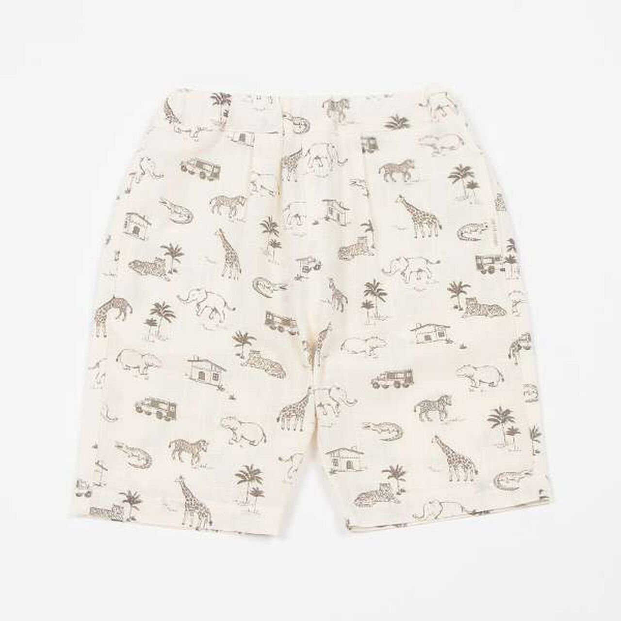 [Link] Assorted Pattern Half Pants [Link] (Kids),Beige, large image number 2