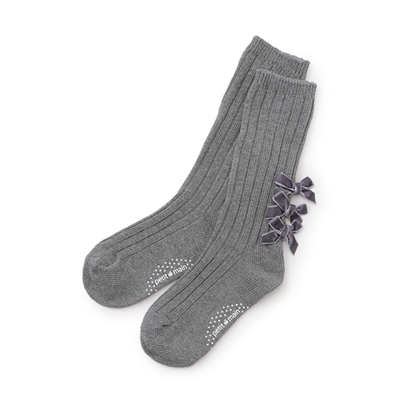 Ribbon Knee Socks,Ivory, large image number 9