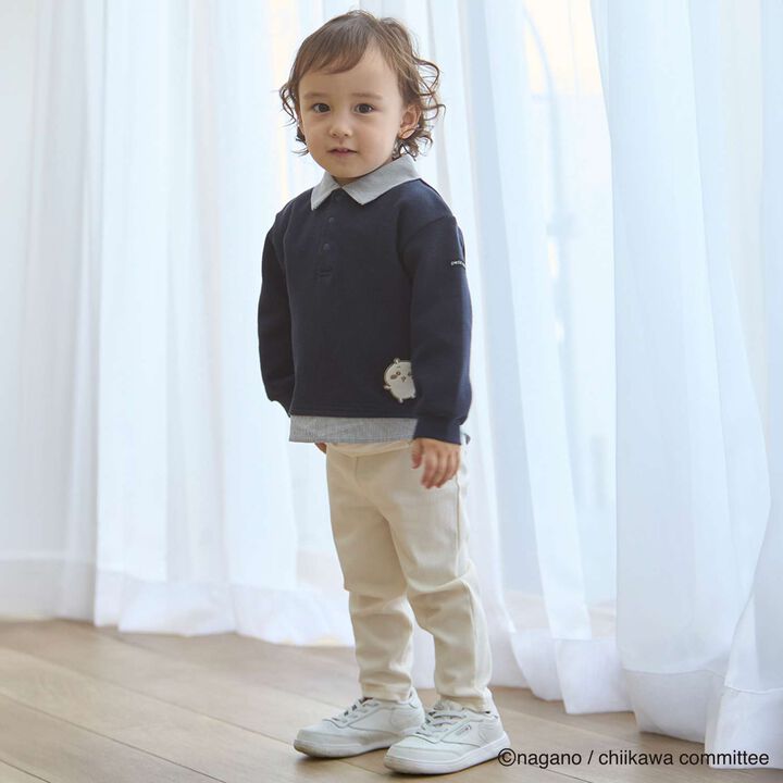 Chikawa Appliqu&eacute; Leggings,Black, medium image number 3