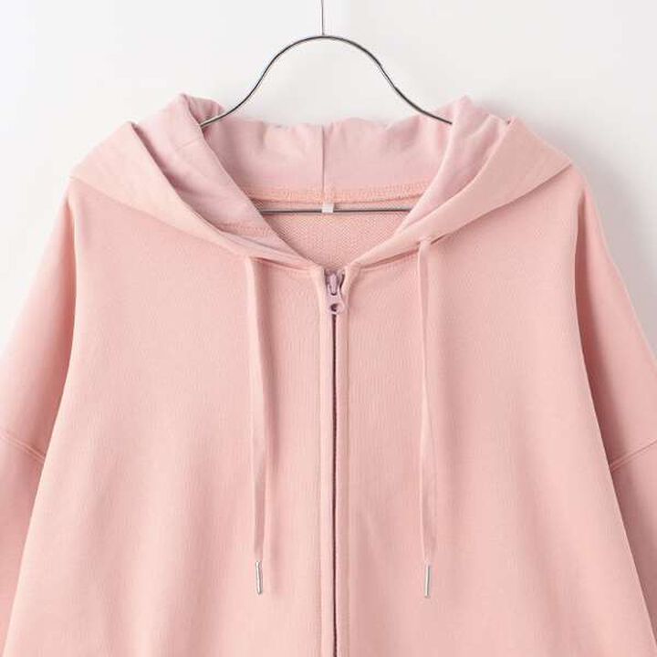 Basic Wool Lined C100% Zip Parka,Emerald green, medium image number 2