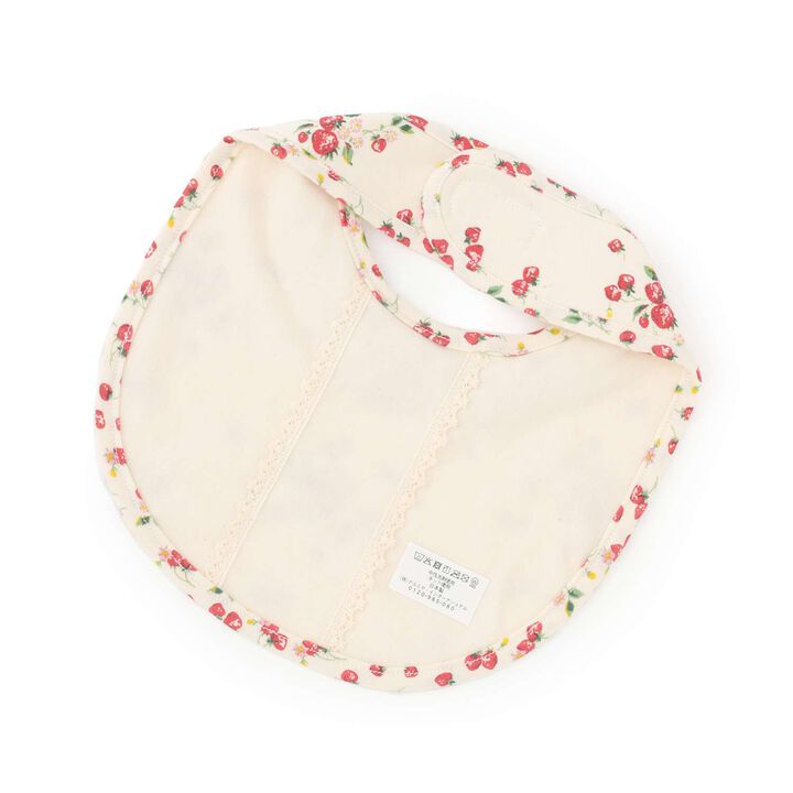 Wild Strawberry Bib [Organic] [Made in Japan],, medium image number 1