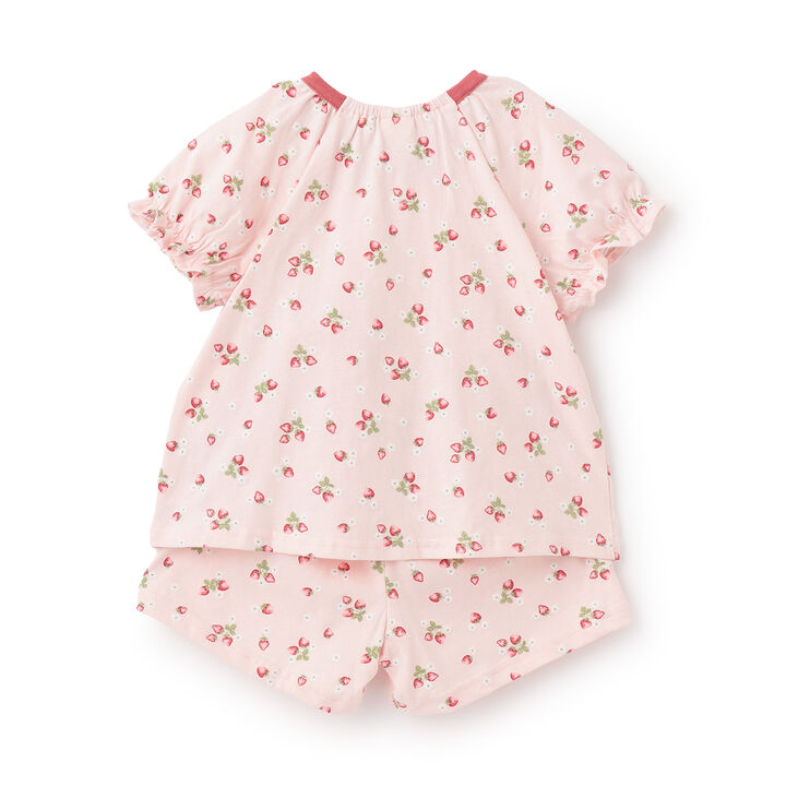 GIRLS Short-Sleeve Pajamas,Red, medium image number 5