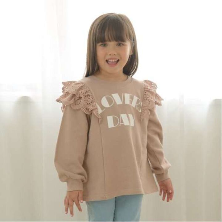 Pilling-Resistant A-Line Sweatshirt,Moss green, medium image number 20