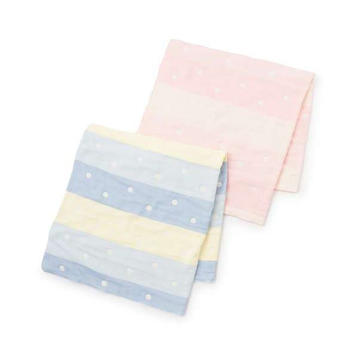 4-Layer Gauze Blanket,Blue, medium image number 4