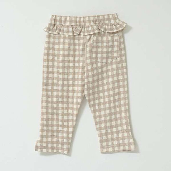 Tomo Pants Side Slit 7/8 Capri Pants,Beige, medium image number 15