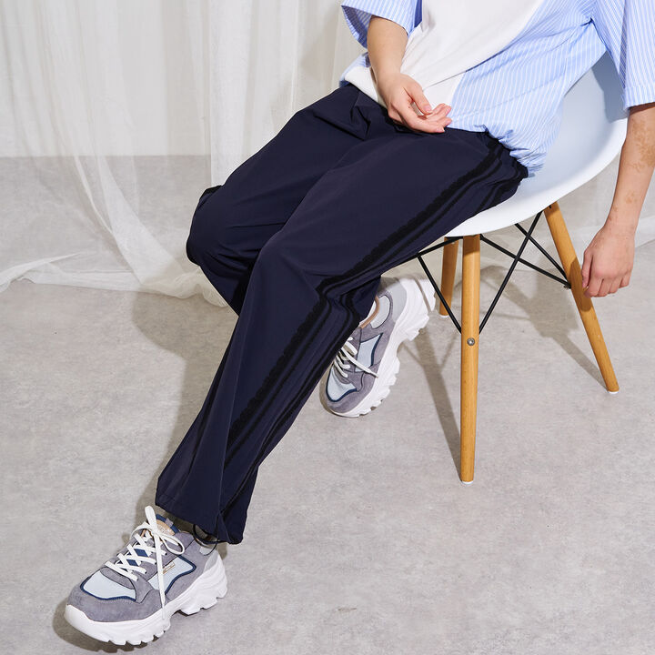 [AMI] Functional Material Side Line Pants,, medium