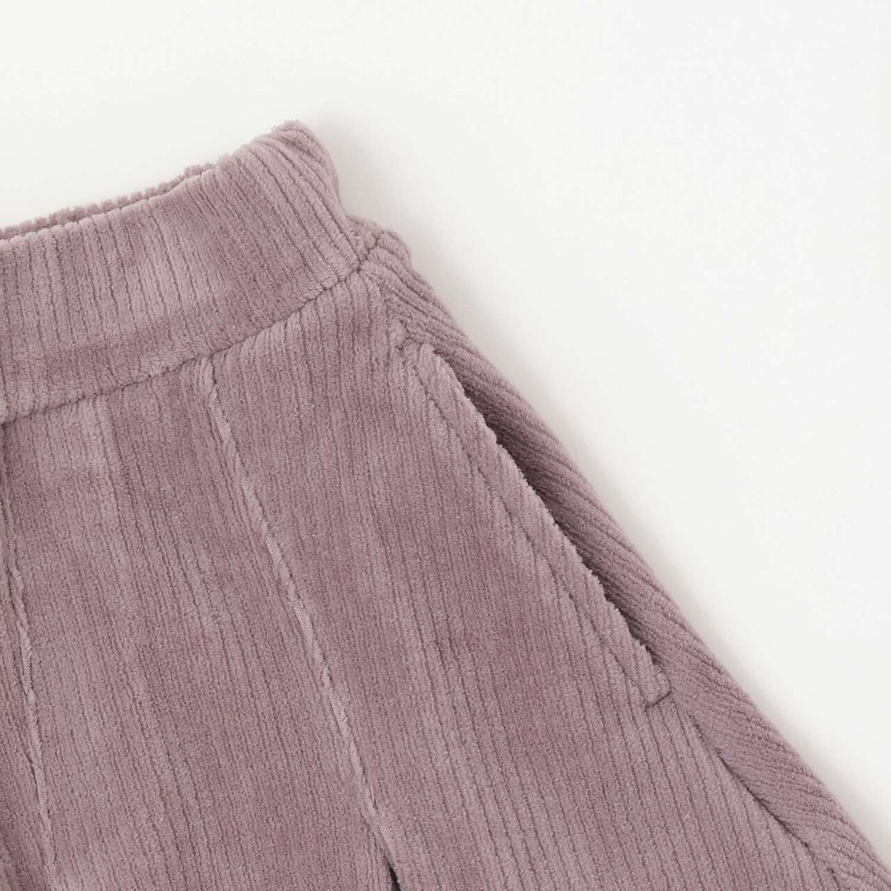 Knit Cord Skirt,Lavender, large image number 4