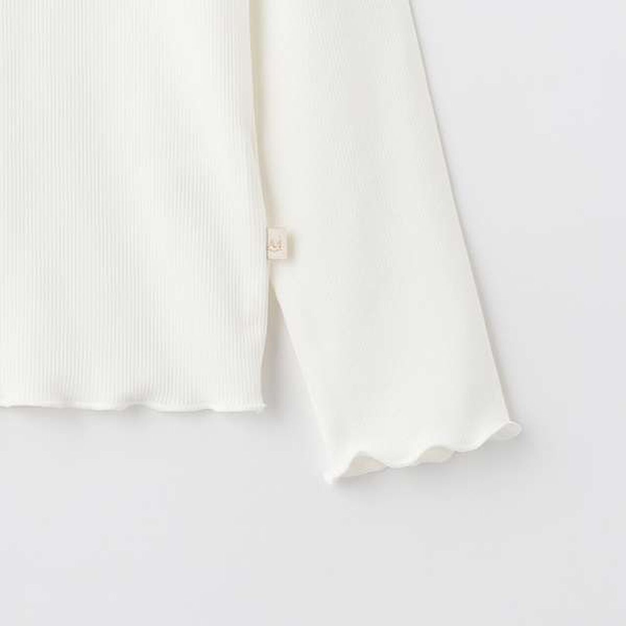 [AMI] Line Collar Mesh Cardigan × Long Sleeve T-Shirt Set,Off white, large image number 10