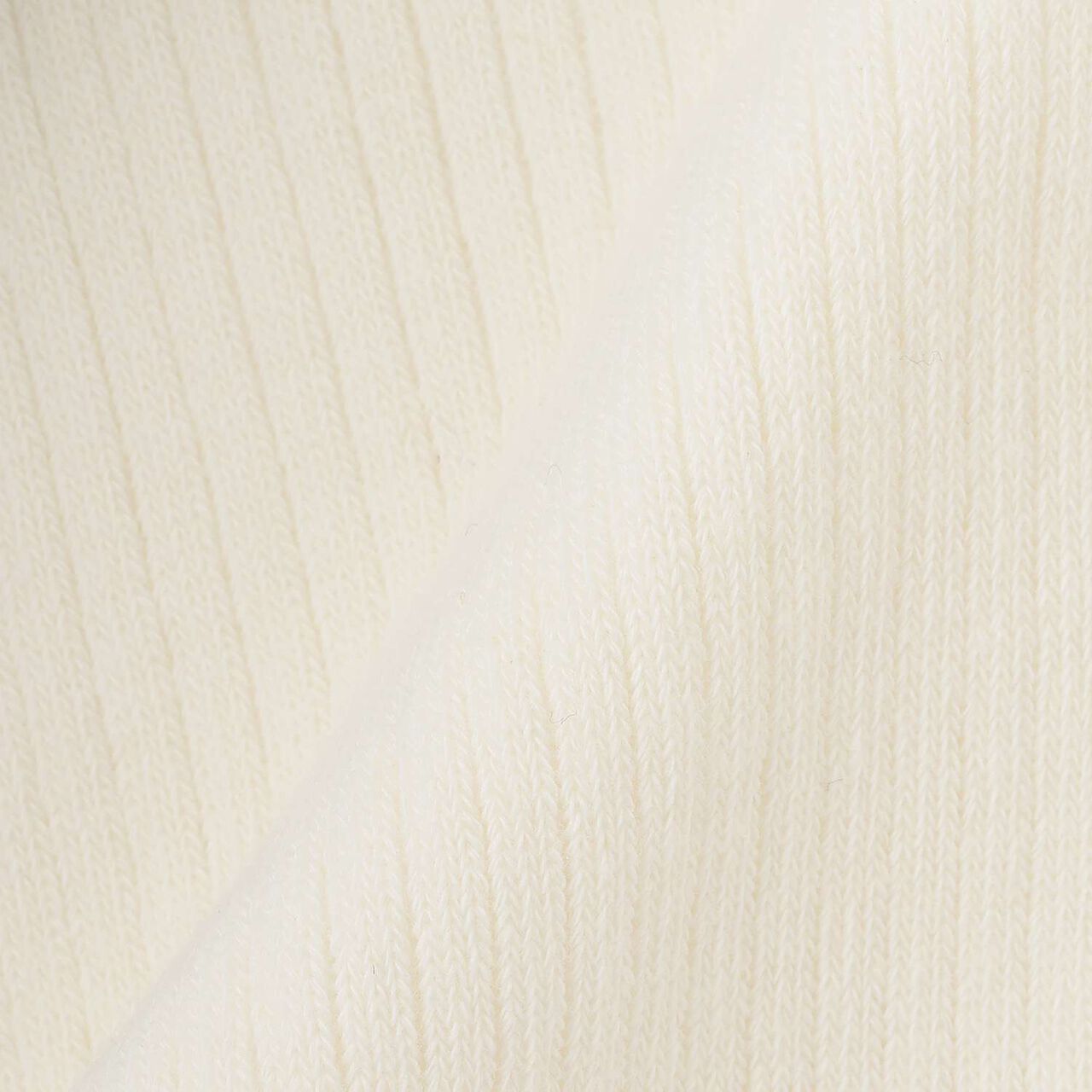 1-Point Embroidered Knee-High Socks,White, large image number 3
