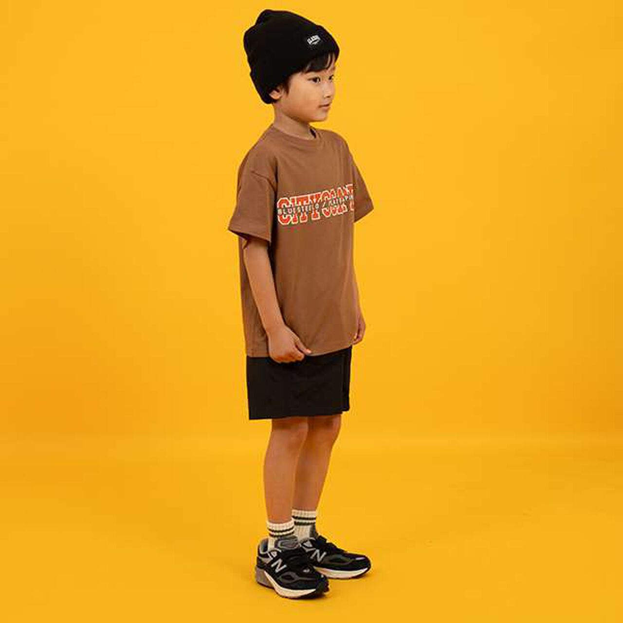 [SKIT0LY][Cool Touch] High Cool Cotton Original Front Print Short Sleeve T-Shirt,Black, large image number 19