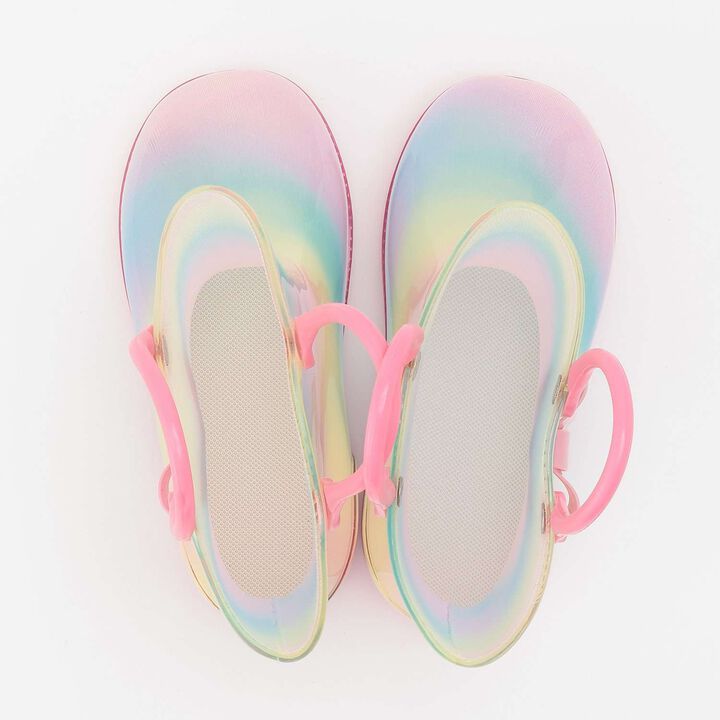 Rainbow Rain Shoes,Rainbow, medium image number 7